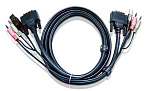 2L-7D03UI ATEN CABLE DVI-I(s)/USBA/SP.MC-DVI(s)/USB B/, 3m