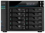 сетевое хранилище ASUSTOR AS7110T 10-Bay NAS/Media player/Intel Xeon E-2224 3.4GHz up to 4.6GHz(Quad-Core), 8GB SO-DIMM DDR4, noHDD(HDD,SSD),/10x1GbE