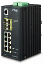 1000467440 Коммутатор Planet IGS-12040MT индустриальный управляемый коммутатор/ IP30 Industrial 8* 1000TP + 4* 100/1000F SFP Full Managed Ethernet Switch (-40 to 75 degree C,