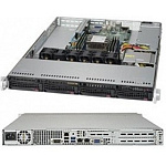 1496600 Сервер.платформа SuperMicro SYS-5019P-WT 1U 1xS3647 TDP205W 4LFF 2x10GbE 2xFH 1xLP 1x600W