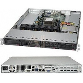 1496600 Платформа SUPERMICRO Сервер.платформа SYS-5019P-WT 1U 1xS3647 TDP205W 4LFF 2x10GbE 2xFH 1xLP 1x600W