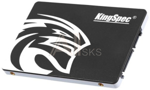 1000718719 Твердотельный накопитель/ Kingspec SSD P4-120, 120GB, 2.5" 7mm, SATA3, R/W 500/350MB/s, IOPs н.д./н.д., TBW 30, DWPD 0.23 (3 года)