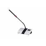 Микрофонный пульт председателя беспроводной clevermic BKR WCS-203C Silver (Li АКБ)