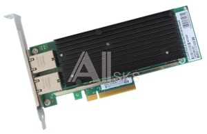 LREC9802BT LR-Link NIC PCIe x8, 2 x 10G, Base-T, Intel X540 chipset (FH+LP)