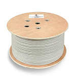 11052204 Cabeus UTP-4P-Cat.6a-SOLID-PVC-GY Кабель витая пара UTP (U/UTP), категория 6A, 4 пары (23 AWG), одножильный, PVC нг(А)-LS, серый (305 м)