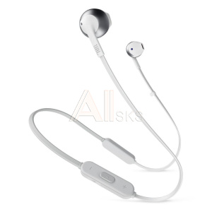 1289456 Гарнитура WRL T205BT SILVER JBL