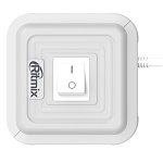 11022307 RITMIX RM-2124 White Сетевой фильтр с кнопкой питания {16А, 12 розеток, 4 выхода USB Type А 5 В, 3,1 А, 2 м } {80003362}