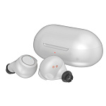 1803848 RITMIX RH-820BTH TWS White {Bluetooth 5.0, сенсорное управление, 6 мм, 50-20000 Гц, 16 Ом, 40 мАч (наушники), кейс 300 мАч, до 4 ч на одном заряде, US