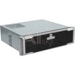 1468399 Procase EM338D-B-0 Корпус 3U Rack server case, дверца, черный, без блока питания, глубина 380мм, MB 12"x9.6"