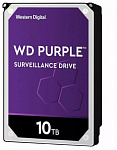 1907097 Жесткий диск WD SATA-III 10Tb WD102PURX Surveillance Purple (7200rpm) 256Mb 3.5"