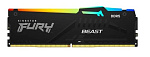 3223101 Memory Module KINGSTON Fury Beast DDR5 Общий объём памяти 16Гб Module capacity 8Гб Количество 2 6000 МГц Множитель частоты шины 40 1.35 В KF552C40BBA-