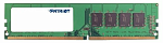 Patriot DDR4 4GB 2400MHz UDIMM (PC4-19200) CL17 1.2V (Retail) 256*16 PSD44G240082