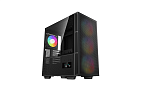 Блок питания DEEPCOOL CH560 DIGITAL без БП, боковое окно (закаленное стекло), 3x140мм ARGB вентилятор спереди и 1x120мм ARGB вентилятор сзади, черный, ATX