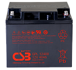 АКБ CSB Аккумуляторная батарея для ИБП (10-12 лет) (12V/40Ah)