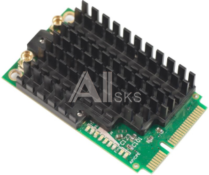 R11e-5HnD MikroTik 802.11a/n High Power miniPCI-e card with MMCX connectors