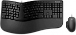 1388874 Клавиатура + мышь Microsoft Ergonomic Keyboard & Mouse клав:черный мышь:черный USB Multimedia (RJU-00011)