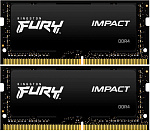 1000632903 Память оперативная/ Kingston 64GB 3200MHz DDR4 CL20 SODIMM (Kit of 2) FURY Impact