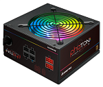 Chieftec CTG-650C-RGB (ATX 2.3, 650W, >85 efficiency, Active PFC, RGB Rainbow 120mm fan, Cable Management) Retail