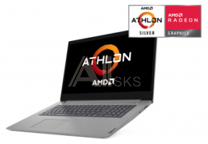 1380118 Ноутбук Lenovo IdeaPad 3 17ADA05 Athlon Silver 3050U/8Gb/SSD256Gb/AMD Radeon/17.3"/TN/HD+ (1600x900)/Free DOS/grey/WiFi/BT/Cam
