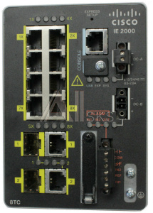 1000403039 Коммутатор CISCO IE2000 with 8FE Copper ports and 2FE uplinks (Lan Base)