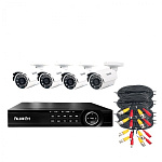 1493207 Falcon Eye FE-1108MHD KIT SMART 8.4 Комплект видеонаблюдения. -ми канальный гибридный {(AHD,TVI,CVI,IP,CVBS) регистратор; Видеовыходы: VGA;HDMI; Видео