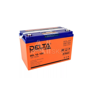 1616475 Delta GEL 12-100 (12V/100Ач) свинцово- кислотный аккумулятор