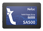 NT01SA500-960-S3X SSD Netac SA500 960GB 2.5 SATAIII 3D NAND, R/W up to 530/475MB/s, TBW 480TB, 3y wty