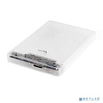 Gembird EE2-U3S-32P Внешний корпус 2.5" прозрачный, USB 3.0, SATA, пластик Gembird EE2-U3S-32P Внешний корпус 2.5" прозрачный, USB 3.0, SATA, пластик