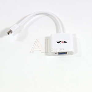 1201058 Кабель а/в VCOM 0.2m м Mini DisplayPort (M) to VGA (F) VHD6070