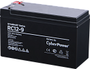 1000527458 Аккумуляторная батарея SS CyberPower RC 12-9 / 12 В 9 Ач Battery CyberPower Standart series RС 12-9, voltage 12V, capacity (discharge 20 h) 9Ah, max.