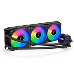 11064196 Exegate EX297325RUS Комплект водяного охлаждения BlackWater-360.PWM.RGB (RGB подсветка, LGA2066/2011/1366/1150/1151/1155/1156/1200/1700/1851/AM4/AM5/F