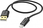 1398410 Кабель Hama 00173635 USB (m)-Lightning (m) 1.5м черный