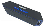 498754 Колонка порт. Hyundai H-PAC140 черный/синий 6W 1.0 BT/3.5Jack/USB
