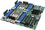 1000562684 Серверная системная плата Intel® Server Board S2600STBR 2 x Intel® Xeon® SP 2nd Gen (205 Wt) /16 x DDR4 ECC RDIMM/LRDIMM 2133/2400/2666/2933 / 3 x