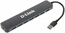 1069317 Разветвитель USB 3.0 D-Link DUB-1370/B2A 7порт. черный