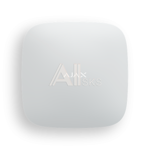 14910.40.WH1 AJAX Hub 2 White (Интеллектуальная централь - 3 канала связи (2SIM 2G + Ethernet, фото при тревоге), белая)