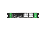 Модуль Kramer Electronics [MC3-2H-2T/STANDALONE] c двумя масштабируемыми входами HDMI и двумя выходами HDBaseT (витая пара), передача HDMI, аудио, дву
