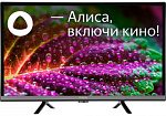 1495884 Телевизор LED Hyundai 24" H-LED24FS5001 Яндекс.ТВ черный HD 60Hz DVB-T DVB-T2 DVB-C DVB-S DVB-S2 WiFi Smart TV (RUS)