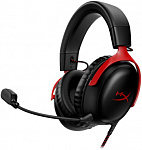 1982845 Наушники с микрофоном HyperX Cloud III черный/красный 1.2м мониторные оголовье (727A9AA)