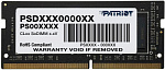 1715021 Память DDR4 8Gb 3200MHz Patriot PSD48G320081S Signature RTL PC4-25600 CL22 SO-DIMM 260-pin 1.2В single rank Ret