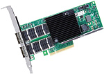 1000336082 Сетевая карта Intel Celeron Intel® Ethernet Converged Network Adapter XL710-QDA2, 2 x QSFP+ Port, 40GbE/10GbE/1GbE, PCI-E v3 x8, iSCSI, FCoE, NFS, VMDq. PCI-SIG*