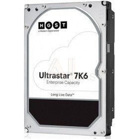 1766423 Жесткий диск HITACHI См. арт. 1637604. Western Digital Ultrastar DC HDD Server 7K6 (3.5’’, 6TB, 256MB, 7200 RPM, SAS 12Gb/s, 512E SE), SKU: 0B36047