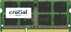 1000257002 Память оперативная Crucial SODIMM 4GB DDR3 1600 MT/s (PC3-12800) CL11 204pin 1.35V/1.5V Single Ranked
