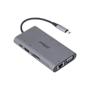 DH-TC39 DAHUA Док станция 9 in 1 USB 3.1 Type-C to USB 3.0 + HDMI + RJ45 + VGA + SD/TF +PD Docking Station