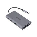 DH-TC39 DAHUA Док станция 9 in 1 USB 3.1 Type-C to USB 3.0 + HDMI + RJ45 + VGA + SD/TF +PD Docking Station