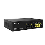 11045946 TENDA S106PC Коммутатор настольный 6-Ports 10/100Base-TX (4-Ports PoE(PoE бюджет 35W))