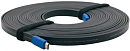 97-01014010 Kramer C-HM/HM/FLAT/ETH-10 Кабель HDMI-HDMI (Вилка - Вилка), 3 м