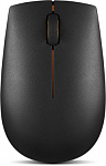 1383388 Мышь Lenovo 300 Wireless черный/оранжевый оптическая (1000dpi) беспроводная USB для ноутбука (2but)