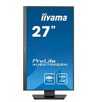 11008988 LCD IIYAMA 27" XUB2792QSN-B5 черный {IPS 2560x1440 75Hz 4ms 178/178 350cd 1000:1 10bit(8bit+FRC) HDMI1.4 DisplayPort1.2 2xUSB3.0 USB-C RJ45 2x2W Pivot