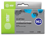 727399 Картридж струйный Cactus CS-EPT962 T0962 голубой (13мл) для Epson Stylus Photo R2880